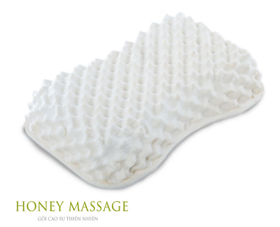 Gối cao su Vạn Thành Honey Massage