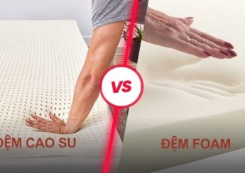 So sánh đệm cao su và đệm foam